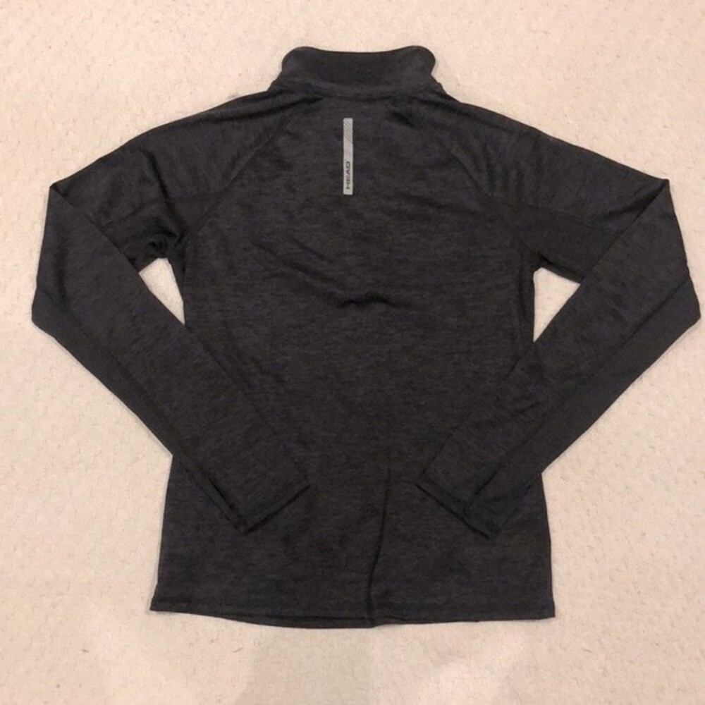 Head Grey Half Zip Pullover Size XS - Picture 2 of 9